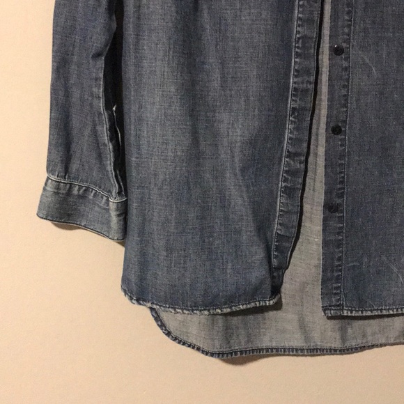 Dark chambray button-up - Picture 2 of 4